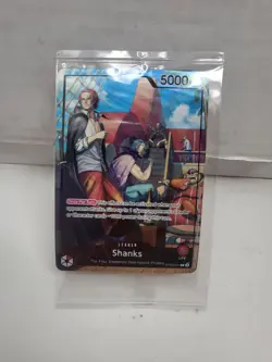 One Piece Shanks Leader Promo Card PSA Magazine Exclusive OP09-001 Sealed - Image 1