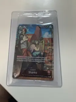 One Piece Shanks Leader Promo Card PSA Magazine Exclusive OP09-001 Sealed - Image 1