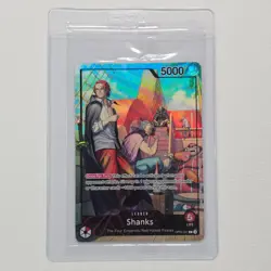 One Piece Shanks Leader Promo Card PSA Magazine Exclusive OP09-001 Sealed - Image 1