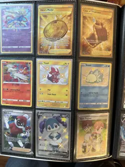 Huge 198 Pokemon Card Lot V or higher. No doubles. NM-M, W/ Binder - Image 3
