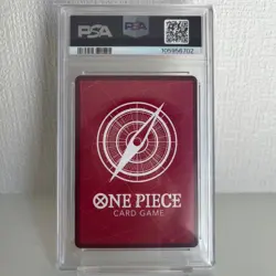 One Piece Card Shanks Alternate Art Parallel PSA10 - Image 2