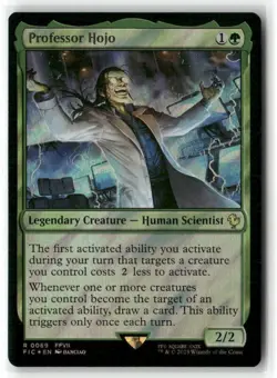 Professor Hojo Commander: Final Fantasy Surge Foil MAGIC MTG NM - Image 1