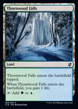 Thornwood Falls - Near Mint MTG Commander 2019 - Image 1