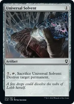 Universal Solvent - 342 / English / Near Mint MTG - Image 1