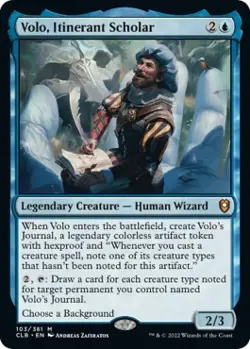 Foil - Volo, Itinerant Scholar - 103 / NM / English MTG - Image 1