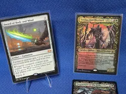 MTG Hollowhenge Overlord, Sword Of Body & Mind, & Other Wolf Tribe Cards - Image 3