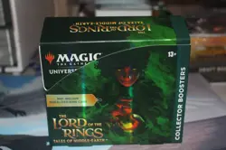 MTG Lord Of The Rings Tales Of Middle Earth Collector Booster Box EMPTY No Packs - Image 1
