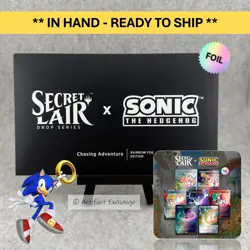 MTG Secret Lair x Sonic | Chasing Adventure ✨FOIL✨IN HAND, SEALED, Fast Ship! - Image 1
