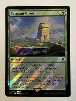 Rampant Growth Surge Foil Commander: Final Fantasy Foil MTG 0313 - Image 1
