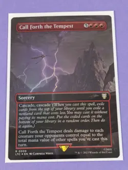 MTG Magic: The Lord of the Rings: Call Forth the Tempest Foil #0509 Rare - NM - Image 1