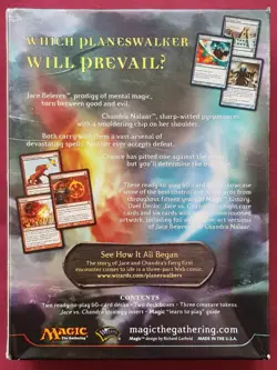 Magic The Gathering DUEL DECKS JACE VS CHANDRA New Sealed Box Set MTG - Image 2