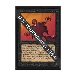WOTC MtG International Ed. Nether Shadow (R) NM - Image 1