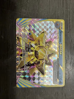 Pokemon TCG Starmie BREAK Card XY164 Holo Rare Trading Card - Image 1