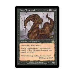 WOTC MtG Prophecy Bog Elemental (R) (Foil) EX - Image 1