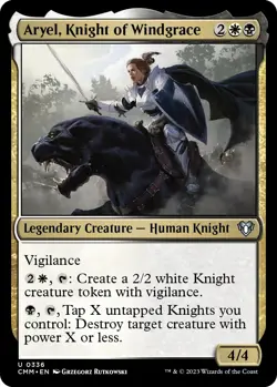 Aryel, Knight of Windgrace - 336 / English / Near Mint MTG - Image 1