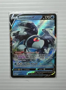Lumineon V (Black Star Promo) SWSH250 Evolving Skies Pokemon TCG Near Mint - Image 1