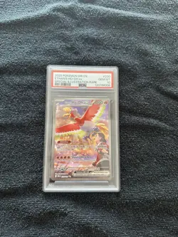 2025 POKEMON DRI EN-DESTINED RIVALS SIR #230 ETHAN'S HO-OH EX PSA 10 - Image 4