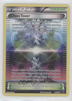 Chaos Tower Reverse Foil Pokemon XY Fates Collide #94 7m3 - Image 1