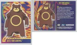 Ursaring Topps Pokemon TV Animation Edition Johto League Champions #217 06st - Image 3