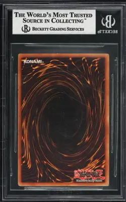 Yugioh Blue Eyes White Dragon SDK-001 1st Edition Foil Line Error Misprint BGS 7 - Image 2