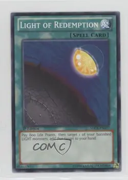 Light of Redemption 1st Ed. YuGiOh Cyber Dragon Revolution Structure Deck 0y59 - Image 1