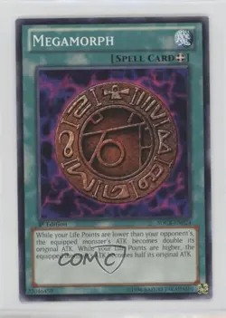 Megamorph 1st Ed. YuGiOh Cyber Dragon Revolution Structure Deck #SDCR-EN024 0rq9 - Image 1