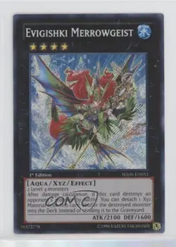 Evigishki Merrowgeist (SE) 1st Ed. YuGiOh Hidden Arsenal 6: Omega Xyz k0m - Image 1