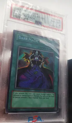 2007 Yugioh! Dark Magic Curtain PP01-EN008 Premium Pack 1 Unlimited PSA 9 Mint - Image 3