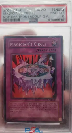 YuGiOh MAGICIANS CIRCLE #NTR-EN003 SUPER RARE PSA 8 NM-MT PROMO - 2005 - Image 3