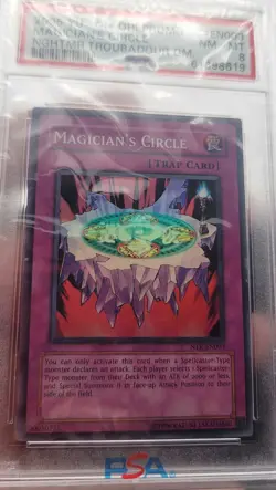 YuGiOh MAGICIANS CIRCLE #NTR-EN003 SUPER RARE PSA 8 NM-MT PROMO - 2005 - Image 4
