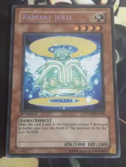 Yugioh: Radiant Jeral - STON-EN066 - Secret Rare - 1st Edition - MP - Image 1