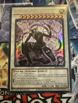 Yugioh Juraishin, The Cursed Thunder Ultra Rare Near Mint (READ DESCRIPTION) - Image 1