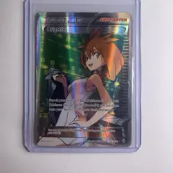 Brigette (Full Art) 161/162 Breakthrough Holo Pokemon Card - Heavily Played - Image 3