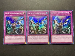 3x Infinite Impermanence | RA01-EN075 | Super Rares | 1st Edition | NM | YuGiOh! - Image 1