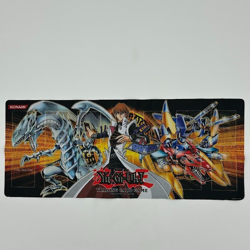 Yugioh Kaiba XYZ Dragon Blue-Eyes White Dragon Playmat Konami Gold Series 4 Mat - Image 1