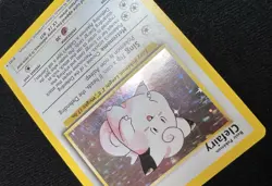 Clefairy 5/102 Base Set Holo Holo Rare WOTC Pokemon Card - LP/MP - Image 4