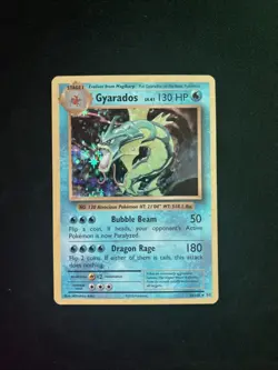 Pokemon Gyarados TCG Evolutions Holo Rare Card 34/108 - Image 1
