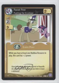 2014 My Little Pony Collectible Card Game Parcel Post #88 1i3 - Image 1