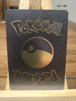 Pokemon Mega Mcharizard EX Black Foil Holo Textured Fan Art Card - Image 2