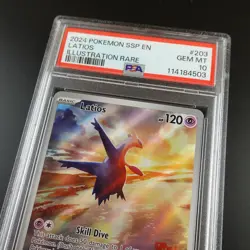 PSA 10 Latios 203/191 Surging Sparks IR Graded Pokemon Card - Image 2
