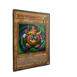 Yugioh CCG Collectable 1996 Konami Time Wizard Card - Image 2