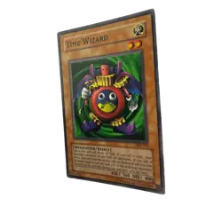 Yugioh CCG Collectable 1996 Konami Time Wizard Card - Image 3