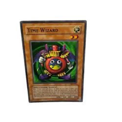 Yugioh CCG Collectable 1996 Konami Time Wizard Card - Image 5