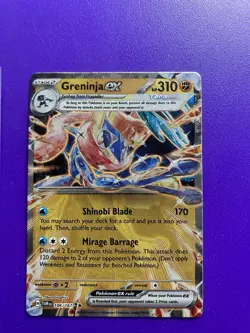 Greninja ex - GameStop Metal Card - 106/167 - Promo NM, English Pokemon Twilight - Image 2