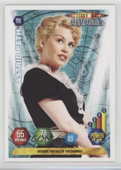 2009 Doctor Who - Alien Armies Trading Card Game Astrid Peth #110 0p3 - Image 1