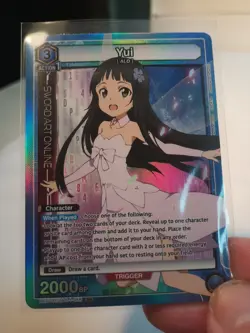 (1) Pre-owned Great Card Yui UNION ARENA English UE07BT/SAO-1-056 SR. - Image 4