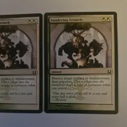 3x Sundering Growth Return to Ravnica MTG Magic the Gathering Card Regular Super - Image 4