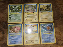 Pokemon 2004 Funskool Card Lot (6) - LP/NM - Image 1