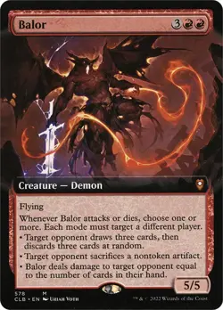 Foil - Balor (Extended Art) - 578 / NM / English MTG - Image 1