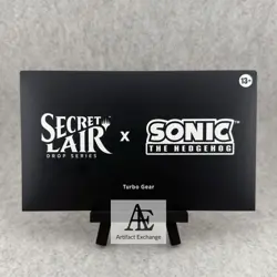 MTG Secret Lair x Sonic | Turbo Gear 💎 IN HAND & SEALED, Fast Ship!🔥 - Image 3